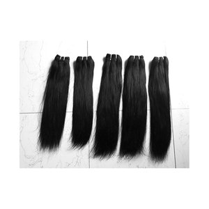 Onda profunda suelta de cabello brasileño humano natural de trama única - Product Image 1