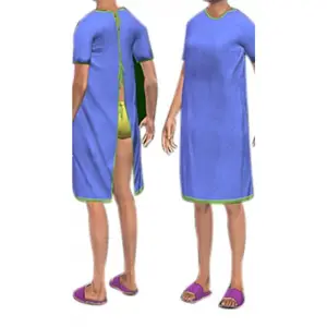 Washable very soft Patient Gown ECO Friendly