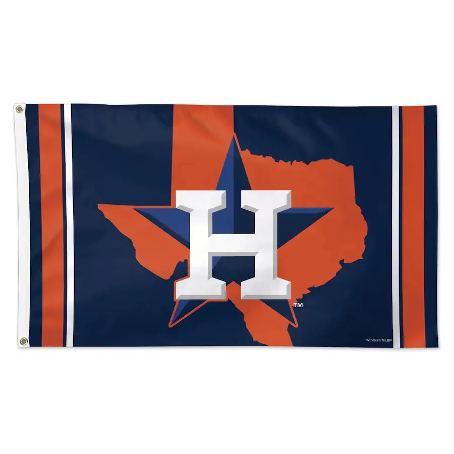 High Quality MLB Houston Astros State of Texas Logo Flag