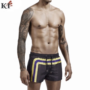 <b>Men</b> Custom Made High Street Style Solid Front Summer <b>Shorts</b> Set Slim Fit Quick Dry Eco-Friendly Breathable Waterproof Drawstring - Product Image 2