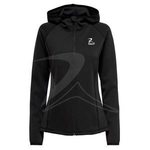 Sudadera con Capucha Casual de Invierno para Mujer, de Alta Calidad, con Bloques de Color, Peluda, Tejido de Algodón/Poliéster, Técnica Lavada - Product Image 5