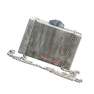 Dusk Dawn-cartera de mano de resina acrílica, hecha a mano, personalizada - Product Image 1