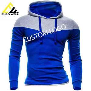 Wholesale Price Woodie Grey Color Fully Customized <b>Lined</b> 100% Cotton Long Sleeves Oversized Unisex <b>Hoodies</b> with Custom Logo - Product Image 4