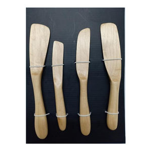 Ensemble de couverts design croustillant, cuillère en bois pour soupe, utilisation en hôtel, restaurant, ensemble de couverts modernes, ensemble de couverts en bois très vendu - Product Image 4