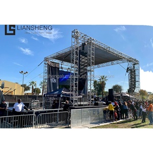 Gran oferta, sistema de aluminio de armadura de luz de montaje rápido, escenario de Evento de diseño personalizado para espectáculo de conciertos - Product Image 1