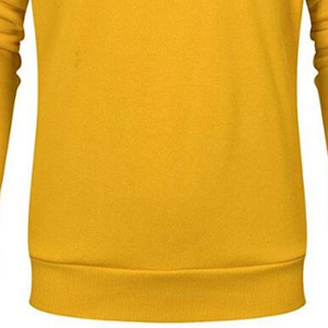 เสื้อสเวตเตอร์คอกลมของผู้ชายผ้าฝ้ายแบบผูกเชือกสไตล์เกาหลี - Product Image 3
