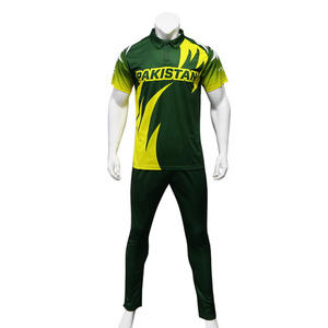 ชุดเครื่องแบบคริกเก็ตใส่สบายพร้อมโลโก้เสื้อยืดและกางเกง - Product Image 1