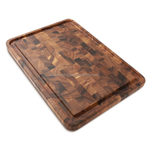 Bán Buôn Tùy Chỉnh Acacia Gỗ Thớt Ban Gỗ Thớt Gỗ Cho Nhà Bếp Và Nhà Hàng - Product Image 5