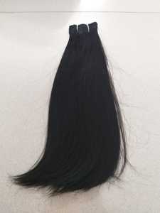 Extensiones de cabello Virgen sin procesar de donante indio de alta calidad Paquetes alineados de cutícula única Sensación de mano suave Precio al por mayor - Product Image 6