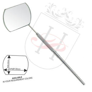 Newcome — miroir de faux-cils en acier inoxydable, miroirs ronds et rectangulaires, réglage des angles à différents, étiquette privée - Product Image 1