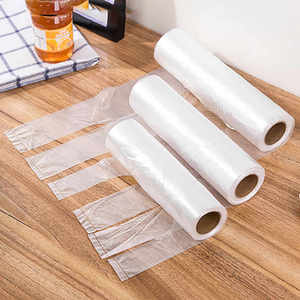 Bolsas de Camiseta de Polietileno de Alta Densidad (HDPE) y Polietileno Lineal de Baja Densidad (LLDPE) en Rollo para Uso en Tiendas de Abarrotes a Precio Competitivo - Product Image 2