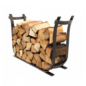 Standard Design Log Rack Black Color Iron Log Rack Excluisve Quality Customized Shape Log Rack For <b>Garden</b> Usage - Product Image 6