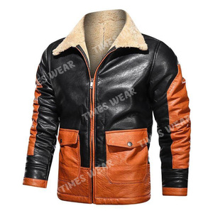 Chaqueta de cuero de imitación para hombre, chaqueta personalizada de alta calidad, hecha en paquistaní, la más Popular - Product Image 5