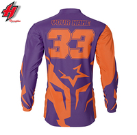 Camiseta de Motocross 2022 MX, Jersey BMX MTB DH, ropa de carreras para Motocross, camisetas de descenso, 360