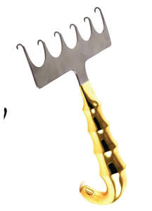 Yancoskie – Rétracteur d'abdominoplastie de 19 cm de qualité supérieure, instruments chirurgicaux, crochets médicaux en acier, manuel, certifié CE, garantie à vie - Product Image 2