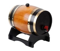 Baril à vin en bois de chêne massif, capacité 1,5 l 3l 5l 10l 20l 30l