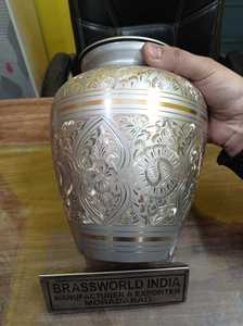 ทองเหลืองนกกลับบ้านนกสีฟ้าสลักโกศศพอุปกรณ์ Brassworld อินเดีย - Product Image 4