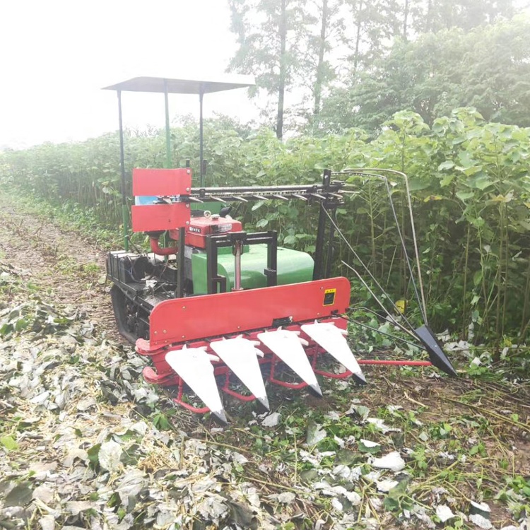hemp harvesting machine