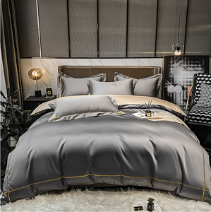 19Momme Dâu Tằm Tấm Ga Trải Giường 100 Tinh Khiết Bộ Đồ Giường Sang Trọng Chấp Nhận Tùy Chỉnh Kích Thước Màu Dày 4 Cái Pillowcase - Product Image 2