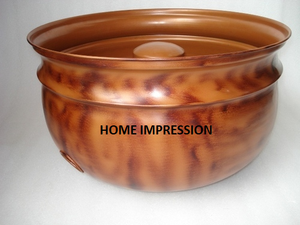 Nuevo recipiente y cuenco para manguera de Metal con acabado antiguo, recipiente y cuenco para manguera de diseño moderno, centro de mesa decorativo de Metal para uso doméstico y de Hotel - Product Image 6