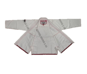 Uniformes de Jiu Jitsu Brasileño de Alta Calidad Hechos a Medida Blancos 100% Algodón Transpirable Parches de Alta Calidad con Logotipo Precio al por Mayor - Product Image 1