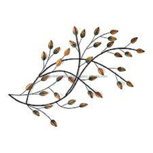 ต้นไม้ชุบนิกเกิลออกแบบลายศิลปะติดผนังตกแต่งบ้านสำเนียง - Product Image 5