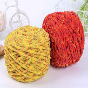 Fil de coton tissé à la main, fil épais doux pour le crochet, pour le tricot à la main, pull chaud, coussin de canapé, écharpe, chaussures, bricolage - Product Image 4