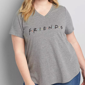 Camiseta ajustada con cuello en V Logotipo personalizado Entrenamiento Oversize Manga corta Casual 3D Algodón sólido Seda Tallas grandes Compresión Impresión personalizada - Product Image 2