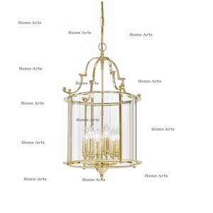 Lanterne suspendue en laiton faite à la main forme et taille personnalisées lanterne pour accessoires de décoration intérieure lanterne en vrac - Product Image 2
