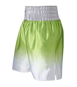 Wholesale Men's <b>Boxer</b> Short Custom Design Side Slit Kick Boxing Short - Product Image 1