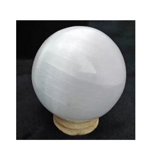 Selenite คริสตัลทรงกลมลูกบอลคริสตัลธรรมชาติบำบัดและตกแต่งพลอยแท้ภาพคริสตัลฮวงจุ้ย selenite ลูกคริสตัล - Product Image 3