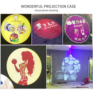 Venta caliente impermeable giratorio Gobo <span class=keywords><strong>proyector</strong></span> 20W al aire libre todavía Led puerta láser Logo <span class=keywords><strong>proyector</strong></span> aleación de aluminio - Product Image 2