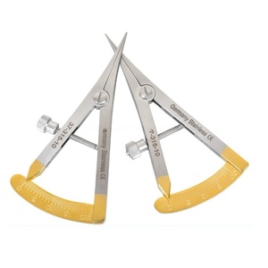 Calibrador Castroviejo de acero inoxidable alemán 3,75 pulgadas recto 0 a 40mm - Product Image 3