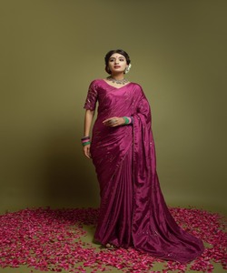 ชุดปาร์ตี้ปักลายสำหรับผู้หญิงชุดส่าหรีพร้อมผ้าปักลายสำหรับผู้หญิงสไตล์อินเดียพร้อมเสื้อผ้าสำหรับใส่ในทุกขนาดและสี - Product Image 6