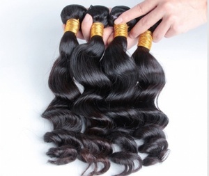 Remy Virgin Natural Wavy Cuticle Aligned Human Hair <b>Extensions</b> Wholesale Price - Product Image 2