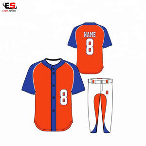 Uniformes de entrenamiento de béisbol de malla personalizados de alta calidad al por mayor, ropa deportiva de nuevo estilo impresa para equipos de América del Norte - Product Image 3