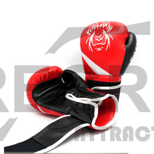 Gants de boxe en cuir mixte avec Support de poignet, couleur noire, 8oz, 10oz, 12oz, 14oz, 16oz, vente en gros, OEM - Product Image 2