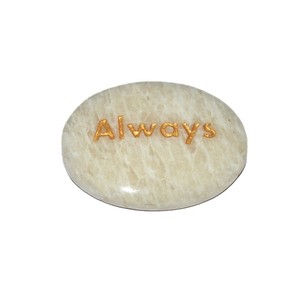 Proveedor de piedras semipreciosas grabadas | Piedra Lunar piedras preciosas siempre grabadas - Product Image 1