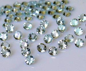 Aigue-marine forme ronde coupe brillante facettes pierres précieuses en vrac cabochon poli faisant des bijoux prix de gros qualité naturelle - Product Image 3