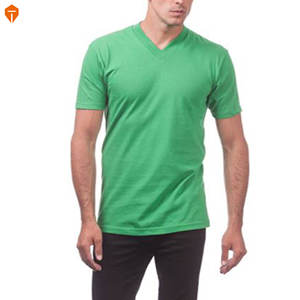 Mens Solid Color Side Snap Button Design Loose Cotton Short Sleeve T-Shirts - Product Image 4