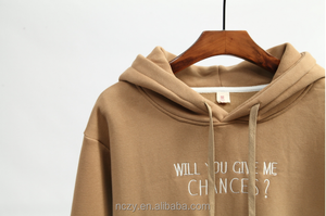 OEM latest new arrival women pullover <b>hoodie</b> sweatshirt <b>American</b> ladies fashion wear sweatshirt - Product Image 4