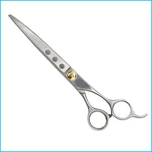 Ciseaux de barbier professionnels 6 pouces, ciseaux à cheveux coulissants en forme de saule pour la coupe de cheveux avec vis à roulement - Product Image 1