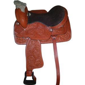 SELL Show Western tan cuero sillín IN;34648 14 15 16 17 18 Dollar 65 - Product Image 4