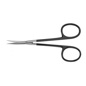 Tijeras de corte recto o curvo de acero inoxidable alemán, corte de arco Iris dentado de 4,5 pulgadas (11,5 cm) - Product Image 5