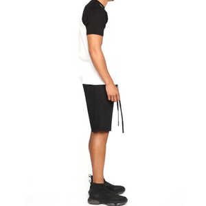 Best Quality Custom Logo Eco-Friendly Quick Dry Breathable Casual Plus Size XL Polyester <b>T</b>-<b>Shirt</b> Jogging Shorts Set Bottoms - Product Image 6