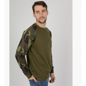 Sudadera 100% de algodón con cuello redondo para hombre, ropa de calle masculina de gran tamaño con cuello redondo, jersey con logotipo personalizado - Product Image 2