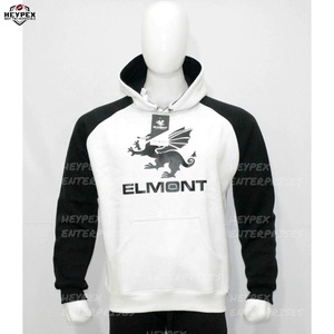 Sudadera con Capucha para Hombre, al por Mayor, OEM, 400gsm, 100% Algodón, Impresión Puff, Estilo Hip Hop, Resistente al Viento, Impermeable, Antiencogimiento, Casual - Product Image 2