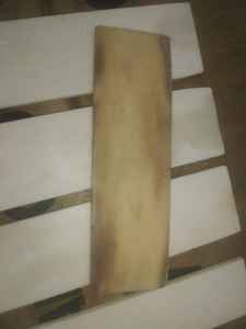 Plaques d'os naturelles écologiques sur mesure dans des tons blancs avec style ange pour sculpter et fabriquer des verres - Product Image 6