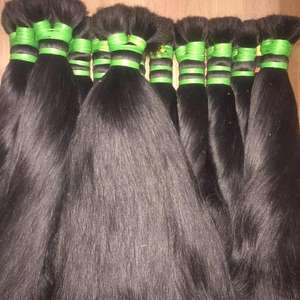 Cheveux humains non remy à Double Drawn pour femmes, taille personnalisée - Product Image 1