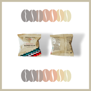 Hecho en Italia Occaffe Superbar cremoso delicado aterciopelado aromático 44 mm papel Ese cápsulas de café para uso en la oficina - Product Image 2